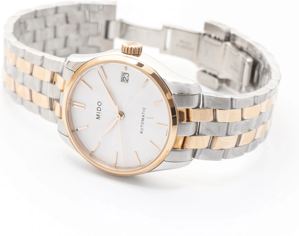 Mido,Belluna 33mm,33mm,Stainless Steel,Silver,Automatic,Day,80hours,M024,M024.207.22.031.00