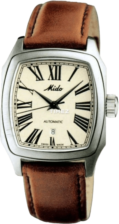 Mido,Multifort 27mm,27mm,Stainless Steel,Beige,Automatic,Day,38hours,M7838,M7838.4.74.8