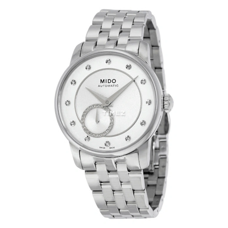 Mido,Baroncelli 35mm,35mm,Stainless Steel,Silver White,Automatic,42hours,Sapphire,M007,M007.228.11.036.00