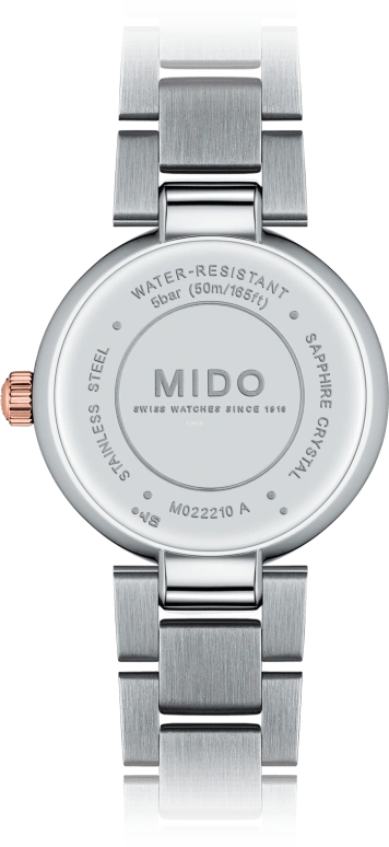 Mido,Baroncelli 29mm,29mm,Silver,Quartz,26280hours,Sapphire,M022,M022.210.22.036.00