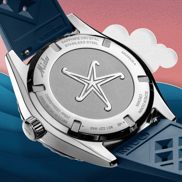 Mido,Ocean Star 40.50mm,40.50mm,Stainless Steel,Blue,Automatic,Day,World Time,M026,M026.829.17.041.00