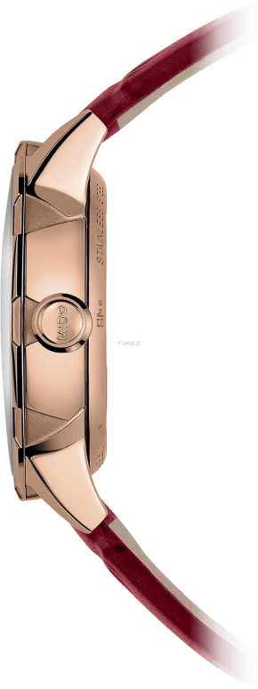 Mido,Rainflower 31mm,31mm,Rose Gold,Stainless Steel,Silver,Quartz,Moonphase,Day,M043,M043.023.36.031.00