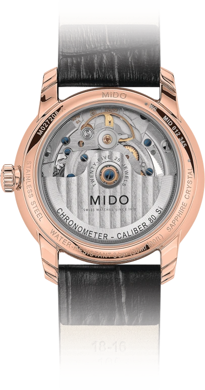 Mido,Baroncelli 34mm,34mm,Stainless Steel,Silver,Automatic,Date,Anti-magnetic,M027,M027.208.36.036.00
