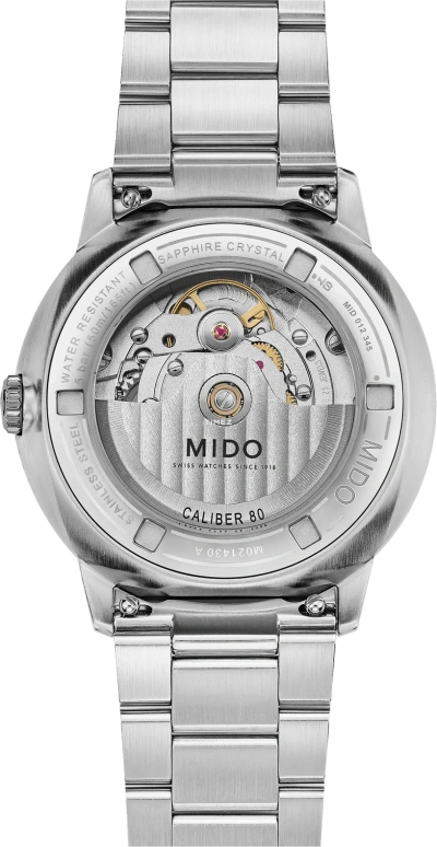 Mido,Commander 40mm,40mm,Stainless Steel,Silver,Automatic,Date,Day,M021,M021.430.11.031.00