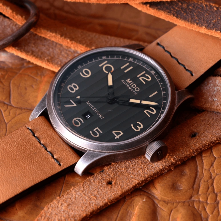 Mido,Multifort 44mm,44mm,Stainless Steel,Black,Automatic,Date,Anti-magnetic,M032,M032.607.36.050.99