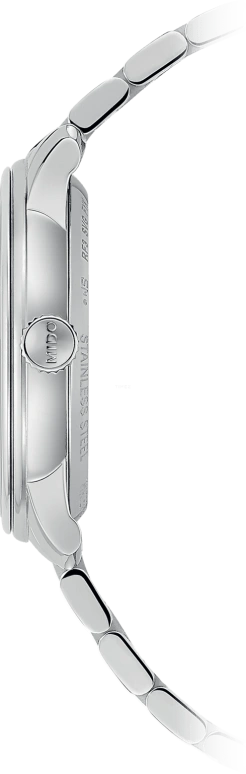 Mido,Baroncelli 33mm,33mm,Stainless Steel,White,Automatic,72hours,In-house Caliber,M027,M027.207.11.016.00