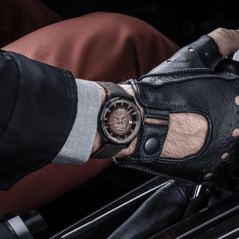 Mido,Commander 40mm,40mm,Stainless Steel,See-through,Automatic,Date,Anti-magnetic,M021,M021.407.37.411.00