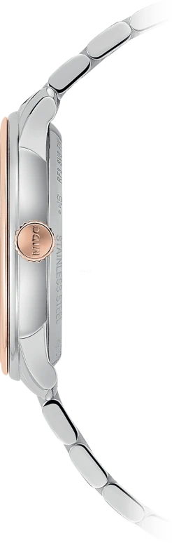 Mido,Baroncelli 33mm,33mm,Stainless Steel,White,Automatic,72hours,In-house Caliber,M027,M027.207.22.016.00