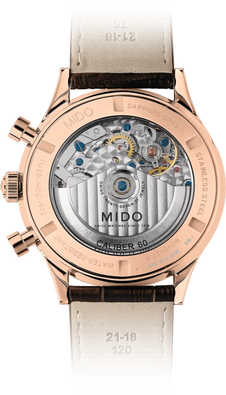 Mido,Multifort 42mm,42mm,Stainless Steel,Blue,Automatic,Chronograph,Date,M040,M040.427.36.042.00