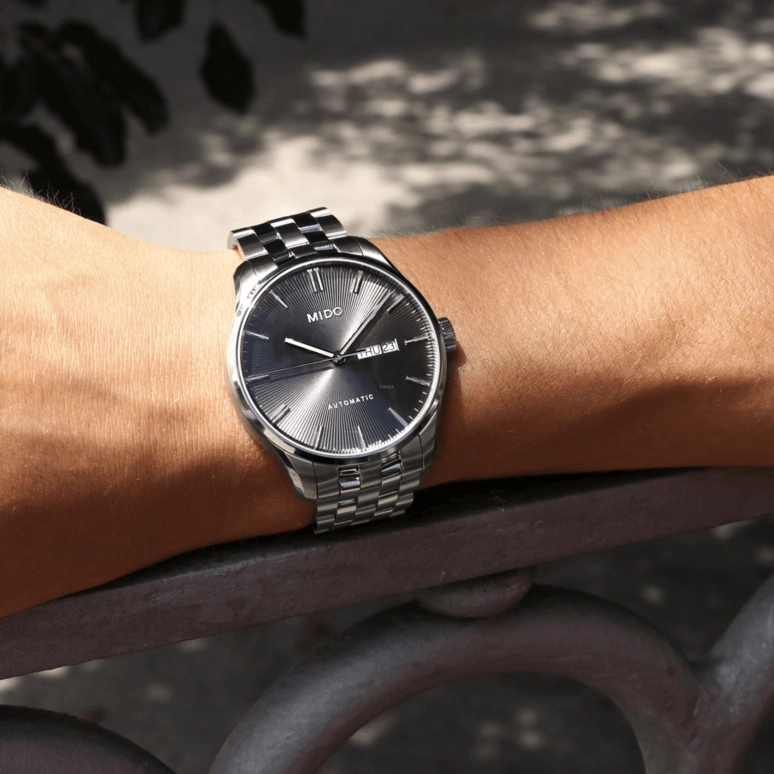Mido,Belluna 42.50mm,42.50mm,Stainless Steel,Coal Gray,Automatic,80hours,In-house Caliber,M024,M024.630.11.061.00
