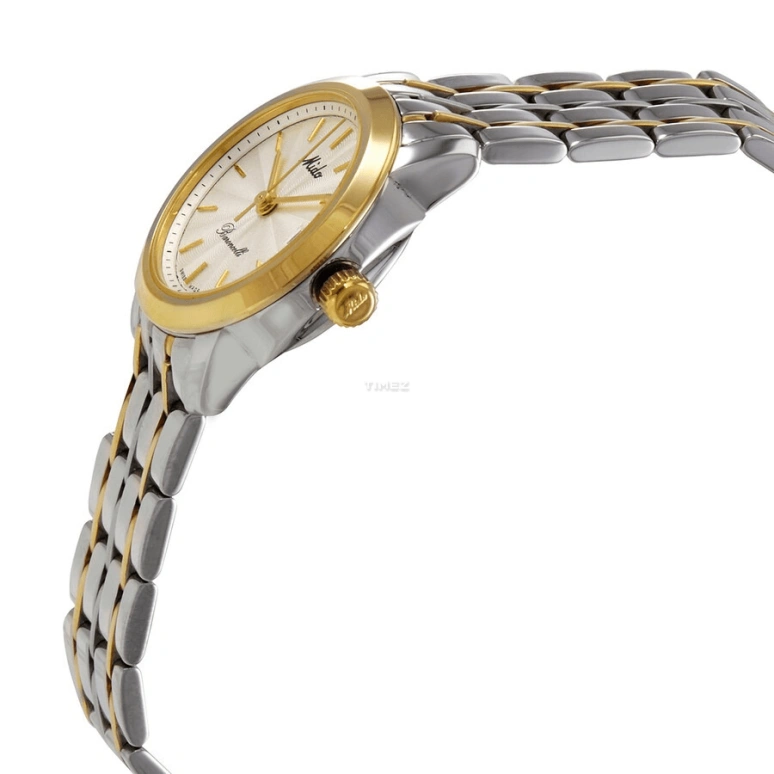 Mido,Baroncelli 25mm,25mm,Stainless Steel,Silver,Automatic,Day,38hours,M3491,M3491.9.11.1