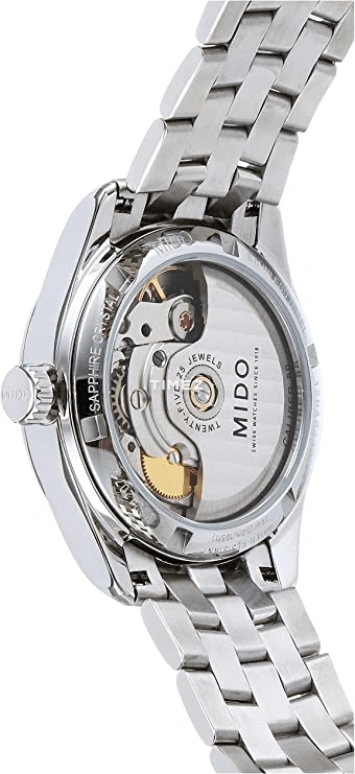 Mido,Belluna 33mm,33mm,Stainless Steel,Silver,Automatic,Day,Regulator,M024,M024.207.11.033.00