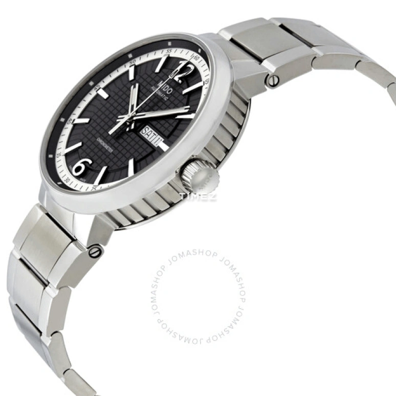 Mido,Great Wall 42mm,42mm,Stainless Steel,Black,Automatic,Date,Day,M017,M017.631.11.067.00