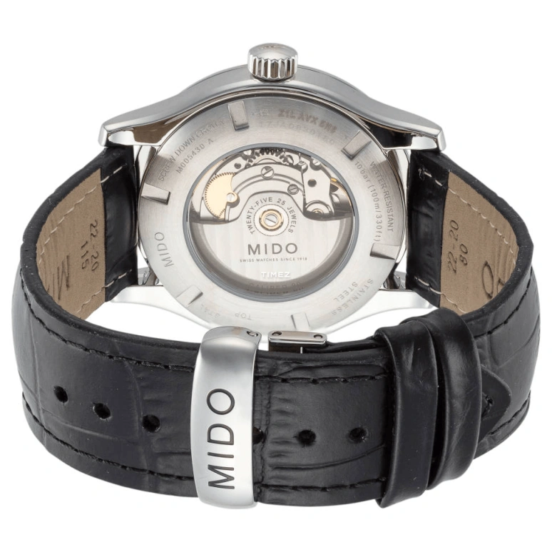 Mido,Multifort 42mm,42mm,Stainless Steel,Smoky Coal,Automatic,Date,Day,M005,M005.430.16.060.80