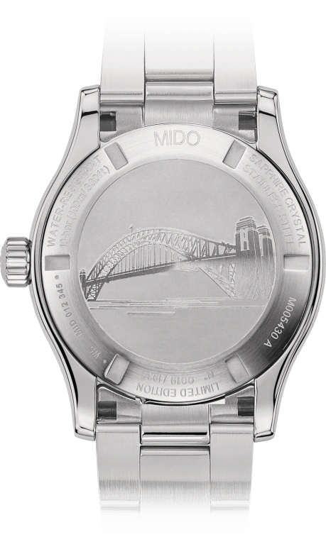 Mido,Multifort 42mm,42mm,Stainless Steel,Coal Gray,Luminous,Black,Green,Automatic,80hours,In-house Caliber,M005,M005.430.11.061.81