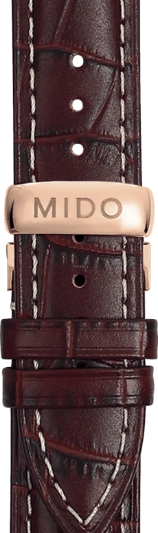 Mido,Baroncelli 38mm,38mm,Stainless Steel,Rose Gold,Silver,Automatic,42hours,Sapphire,M8600,M8600.2.21.8