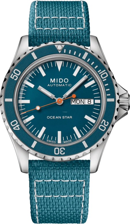 Mido,Ocean Star 40.50mm,40.50mm,Stainless Steel,Blue,Automatic,Date,Day,M026,M026.830.11.041.00