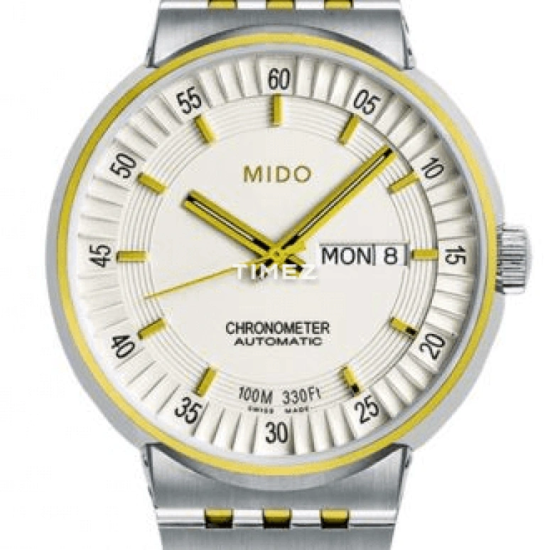 Mido,All Dial 42mm,42mm,Stainless Steel,Silver White,Automatic,Date,Day,M8340,M8340.9.B1.1