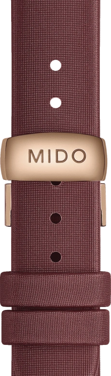 Mido,Belluna 33mm,33mm,Stainless Steel,Rose Gold,White,Automatic,80hours,In-house Caliber,M024,M024.307.37.116.00