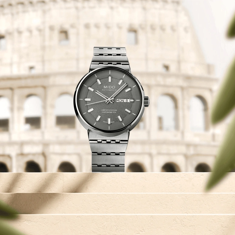 Mido,All Dial 42mm,42mm,Stainless Steel,Coal Gray,Automatic,38hours,Sapphire,M8340,M8340.4.B3.11