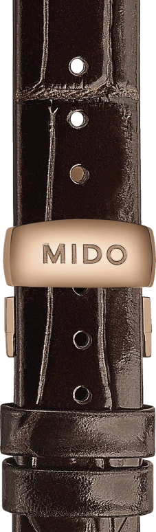 Mido,Baroncelli 30.50x35mm,30.50x35mm,Stainless Steel,Rose Gold,Automatic,42hours,In-house Caliber,M041,M041.307.36.296.00