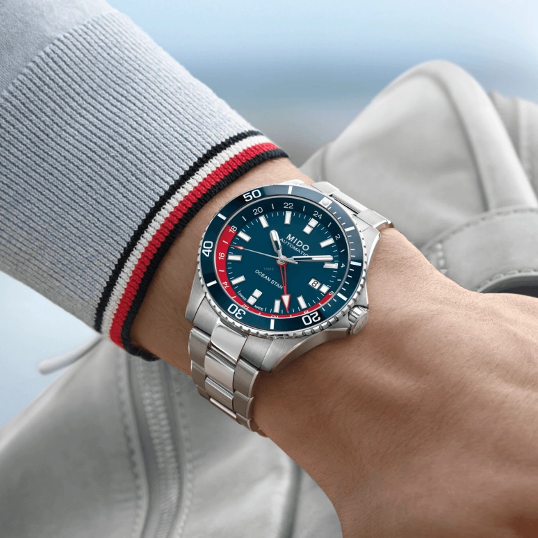 Mido,Ocean Star 44mm,44mm,Stainless Steel,Blue,Automatic,80hours,In-house Caliber,M026,M026.629.11.041.00