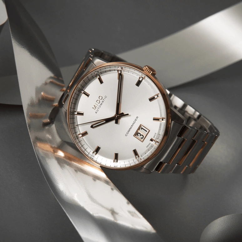 Mido,Commander 42mm,42mm,Stainless Steel,Silver,Automatic,Date,Big Date,M021,M021.626.22.031.00