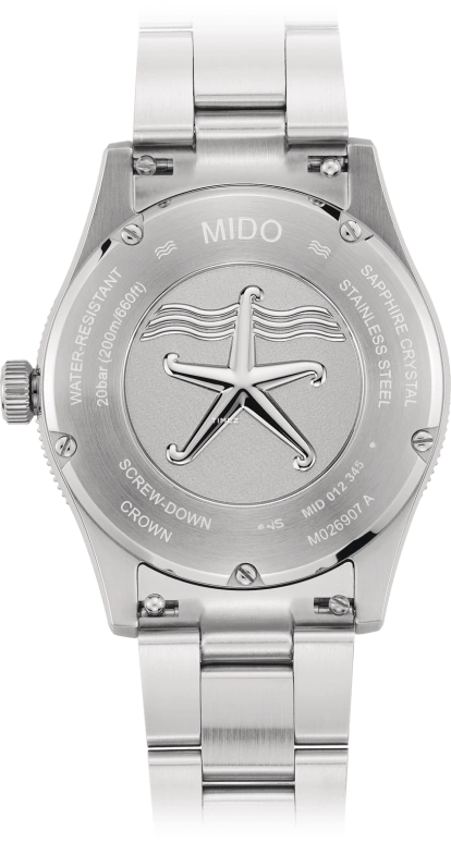 Mido,Ocean Star 39mm,39mm,Stainless Steel,Champagne,Automatic,Day,Sapphire,Crystal Glass,M026,M026.907.21.021.00