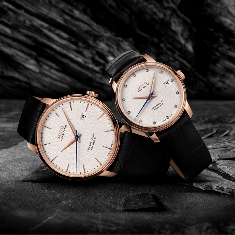 Mido,Baroncelli 34mm,34mm,Stainless Steel,Silver,Automatic,Date,Anti-magnetic,M027,M027.208.36.036.00