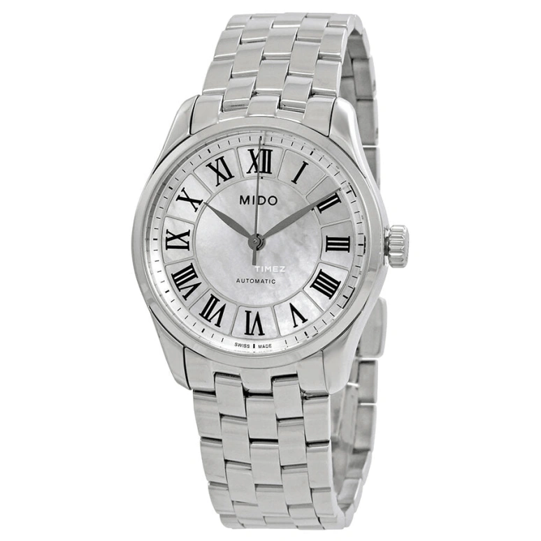 Mido,Belluna 33mm,33mm,Stainless Steel,Silver,Automatic,80hours,In-house Caliber,M024,M024.207.11.110.00