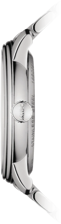 Mido,Baroncelli 33mm,33mm,Stainless Steel,White,Automatic,42hours,In-house Caliber,M027,M027.207.11.010.00