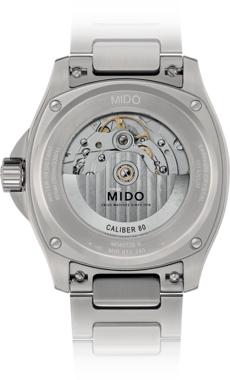 Mido,Multifort 39.20x40mm,39.20x40mm,Titanium,Grey,Automatic,Big Date,Anti-magnetic,M049,M049.526.44.081.00