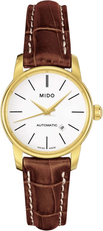 Mido,Baroncelli 29mm,29mm,Stainless Steel,White,Automatic,Day,38hours,M7600,M7600.3.76.8