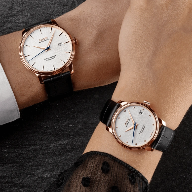 Mido,Baroncelli 34mm,34mm,Stainless Steel,Silver,Automatic,Date,Anti-magnetic,M027,M027.208.36.036.00