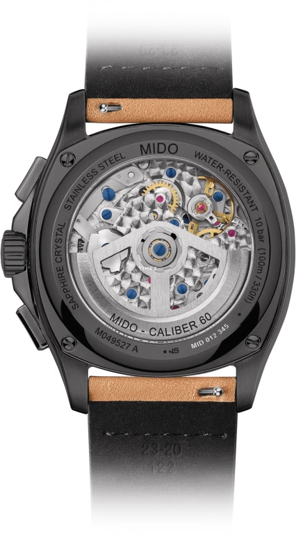Mido,Multifort 41.50x42mm,41.50x42mm,Stainless Steel,Grey,Automatic,Chronograph,Day,M049,M049.527.33.081.00
