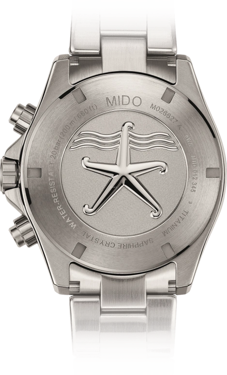 Mido,Ocean Star 44mm,44mm,Stainless Steel,Blue,Automatic,Chronograph,Date,M026,M026.627.44.041.00