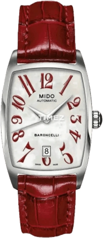 Mido,Baroncelli 29.50x36.50mm,29.50x36.50mm,Stainless Steel,White,Automatic,Day,42hours,M003,M003.307.16.112.00