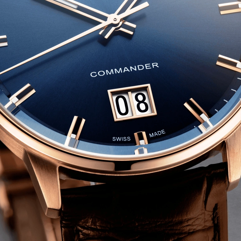 Mido,Commander 42mm,42mm,Stainless Steel,Blue,Automatic,Date,Big Date,M021,M021.626.36.041.00