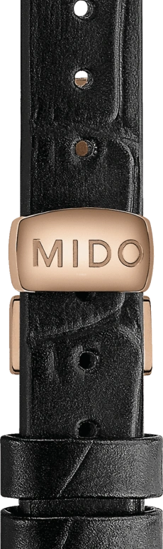 Mido,Baroncelli 25mm,25mm,Stainless Steel,Rose Gold,White,Automatic,38hours,Sapphire,M039,M039.007.36.013.00