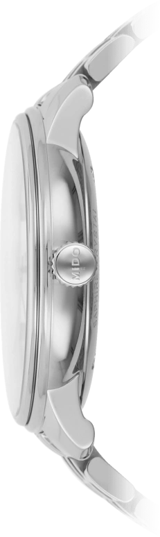 Mido,Baroncelli 40mm,40mm,Stainless Steel,White,Automatic,Date,Anti-magnetic,M027,M027.408.11.011.00