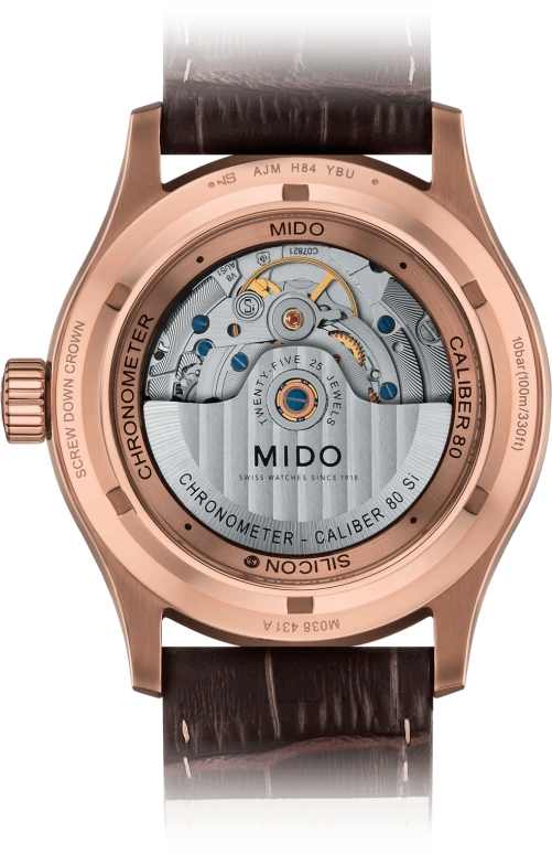 Mido,Multifort 42mm,42mm,Stainless Steel,Silver,Automatic,Date,Anti-magnetic,M038,M038.431.36.031.00