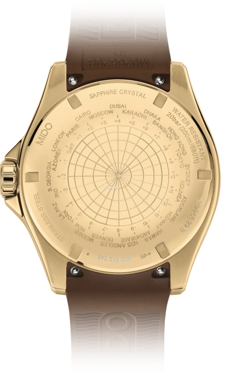 Mido,Ocean Star 44mm,44mm,Stainless Steel,Black,Automatic,Dule Time,80hours,M026,M026.629.37.291.00
