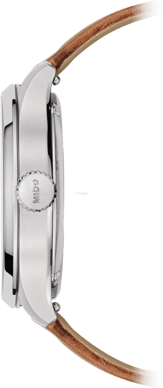 Mido,Multifort 44mm,44mm,Stainless Steel,Black,Grey,Handwound,Sapphire,Crystal Glass,Round,M038,M038.605.11.060.00