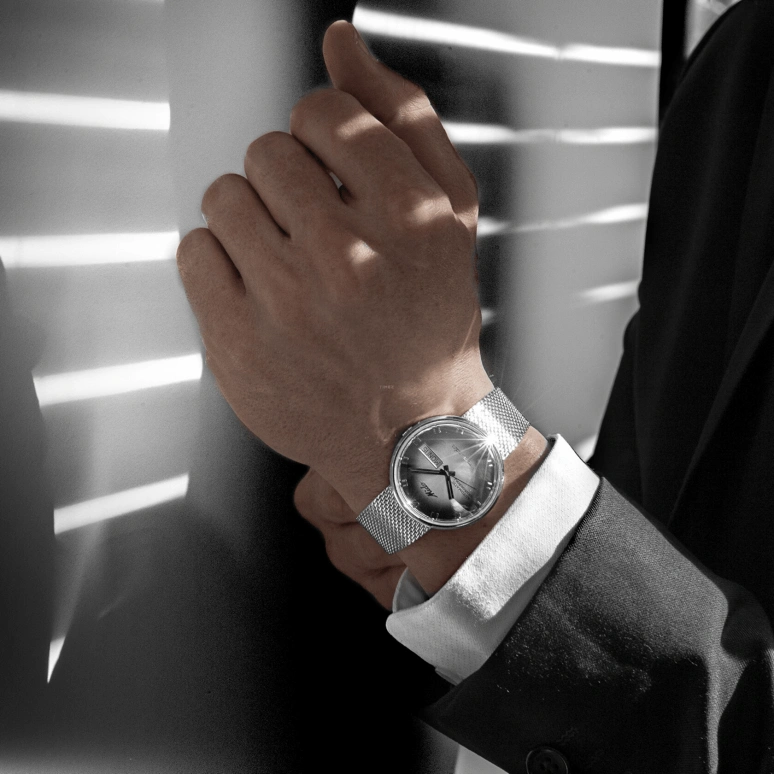 Mido,Commander 37mm,37mm,Stainless Steel,Grey,Automatic,Date,Day,M8429,M8429.4.27.11
