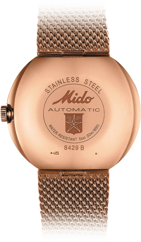 Mido,Commander 37mm,37mm,Stainless Steel,Grey,Automatic,Date,Day,M8429,M8429.3.23.11