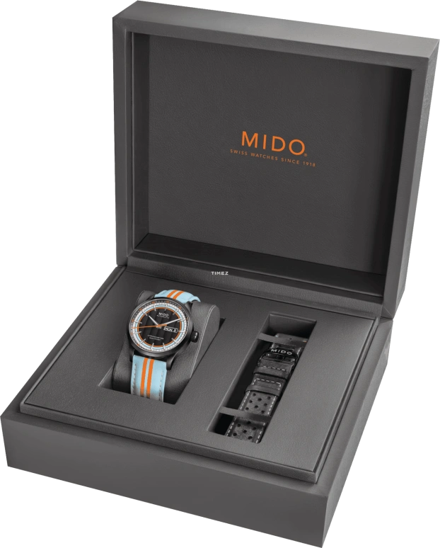 Mido,Multifort 42mm,42mm,Stainless Steel,Black,Automatic,Date,Day,M038,M038.431.36.051.00