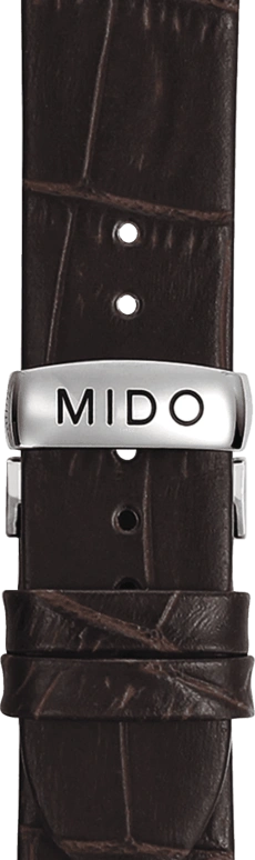 Mido,Baroncelli 40mm,40mm,Stainless Steel,Grey,Automatic,Date,Anti-magnetic,M027,M027.408.16.061.00