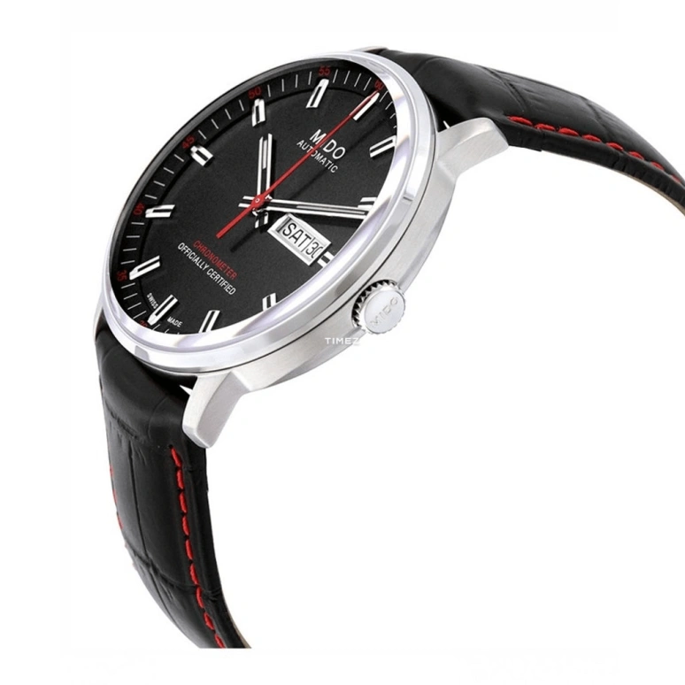 Mido,Commander 40mm,40mm,Stainless Steel,Black,Automatic,Date,Day,M021,M021.431.16.051.00