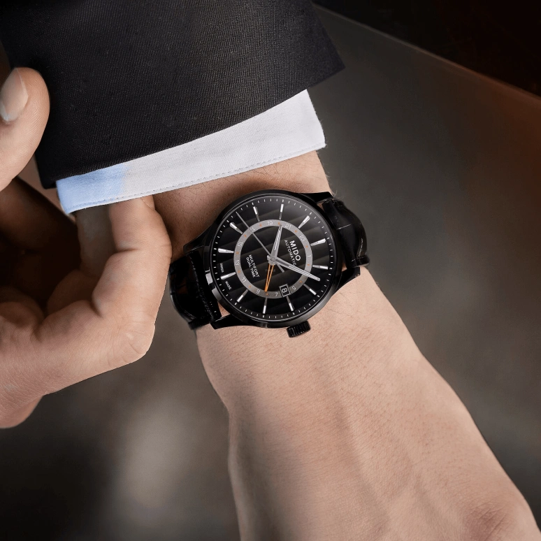 Mido,Multifort 42mm,42mm,Stainless Steel,Black,Automatic,Chronograph,Date,M038,M038.429.36.051.00