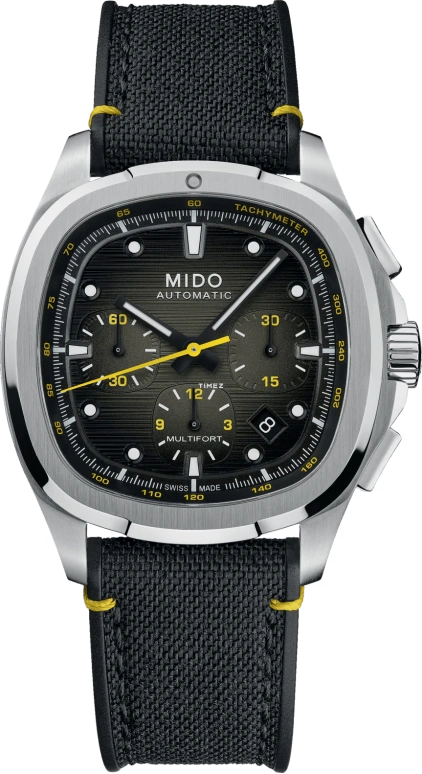 Mido,Multifort 41.20x42mm,41.20x42mm,Stainless Steel,Grey,Automatic,Chronograph,Day,M049,M049.527.11.081.00